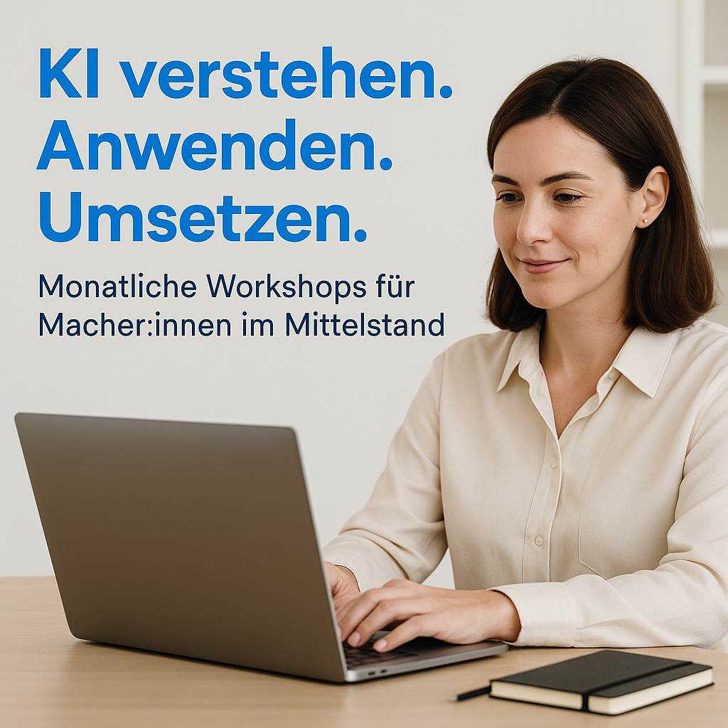 KI-werkstatt-teilnehmer beim üben
